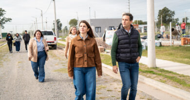 Mariel Fernández visitó experiencias productivas y comunitarias en San Vicente