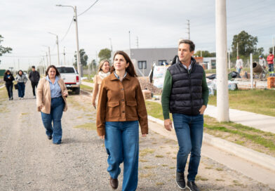 Mariel Fernández visitó experiencias productivas y comunitarias en San Vicente