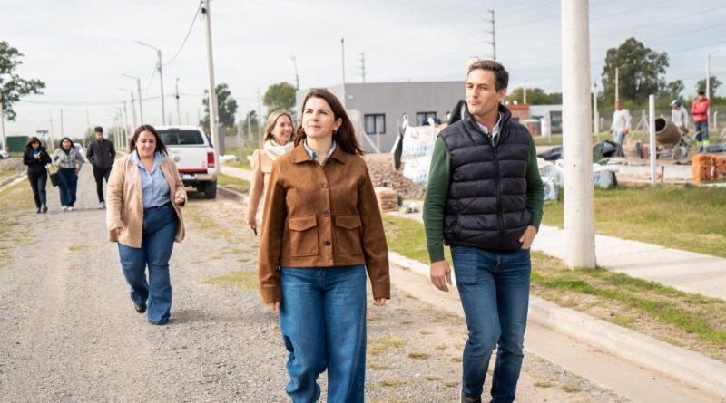 Mariel Fernández visitó experiencias productivas y comunitarias en San Vicente