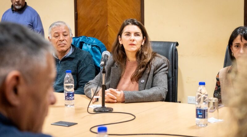 Mariel Fernández en la CGT: encuentro con el triunvirato y dirigentas sindicales