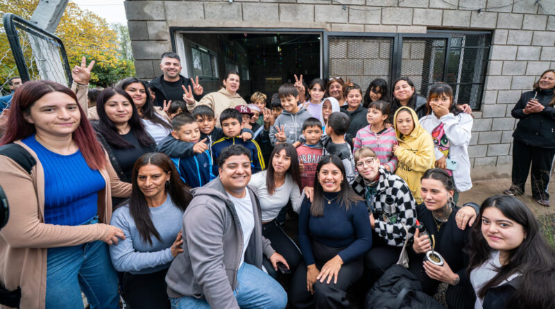 Mariel Fernández inauguró el Centro Cultural del barrio La Perla