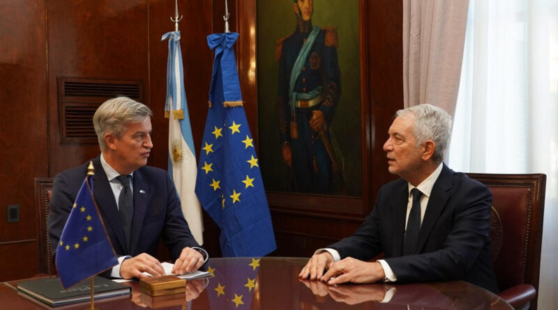 Alak y el embajador de la Unión Europea impulsan una agenda de innovación para La Plata