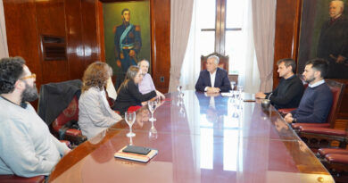 Alak recibió al nuevo decano de Humanidades para fortalecer el trabajo con la UNLP
