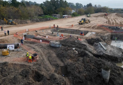 Nueva bajada de la autopista en City Bell: sigue la obra que beneficiará a más de 36 mil usuarios