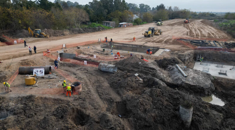 Nueva bajada de la autopista en City Bell: sigue la obra que beneficiará a más de 36 mil usuarios