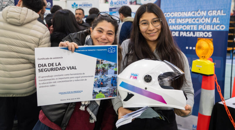 Moreno incorporó bicicletas y cascos para fortalecer tareas de prevención y turismo