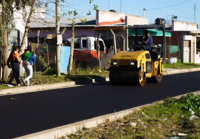 Nuevas obras que mejoran la circulación en el barrio La Perla