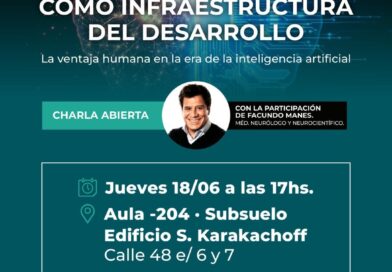 Facundo Manes conversará sobre inteligencia artificial y salud cerebral
