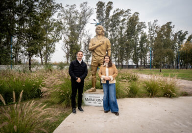 Mariel Fernández recibió a Nicolás Mantegazza, intendente de San Vicente