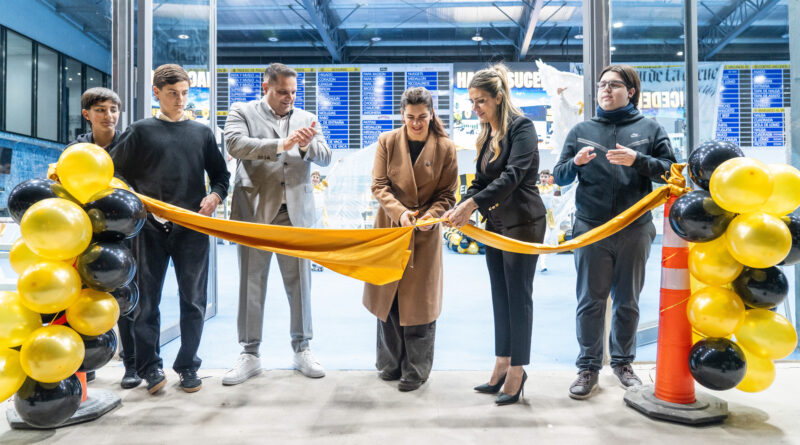 Mariel Fernández acompañó la inauguración de Cabaña Don Theo