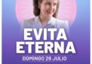 Mariel Fernández encabezará el acto homenaje a Eva Perón