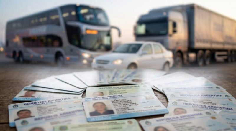Cambia el sistema para obtener las licencias profesionales de conducir: ya no será obligatorio tramitar la LINTI