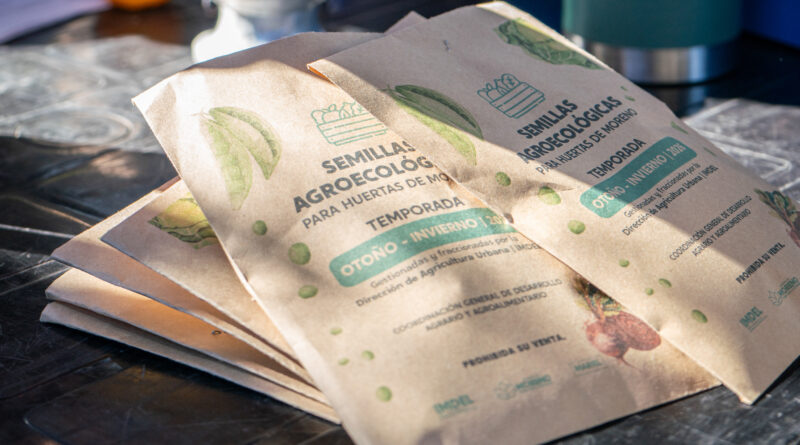 Comenzó una nueva entrega de semillas agroecológicas para la huerta domiciliaria