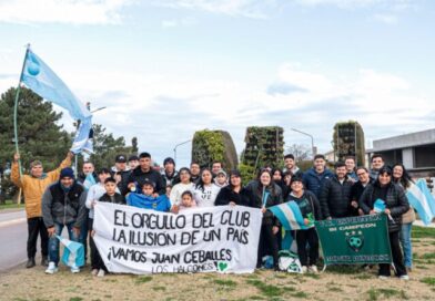 Monte Hermoso celebró el regreso a la ciudad de Juan Martín Ceballes, bicampeón del mundo con Los Halcones