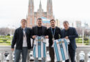 La Municipalidad recibió a los platenses que integran el cuerpo técnico de la selección argentina