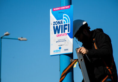 Moreno Conectado: ya son más de 400 puntos de WIFI gratuitos en todo el distrito