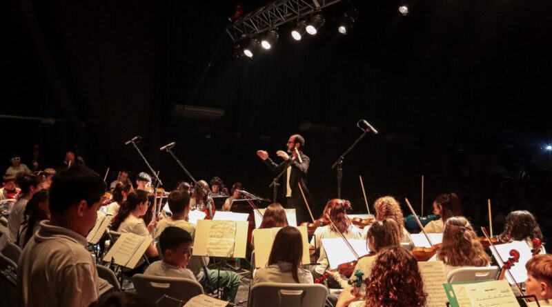 La Orquesta Escuela de Monte Hermoso celebró su tercer aniversario
