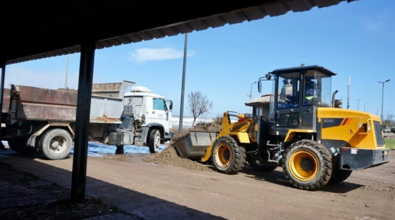 Monte Hermoso: tras la segunda ciclogénesis el municipio ya avanza en tareas de limpieza