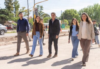 Mariel Fernández y Gabriel Katopodis inauguraron el Puente sobre el Río Reconquista en Paso del Rey