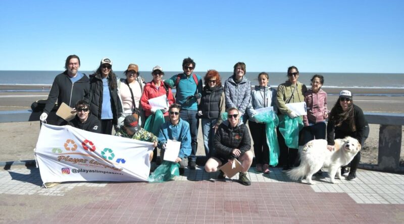 Monte Hermoso realizó una nueva edición del Censo de Residuos en Playa