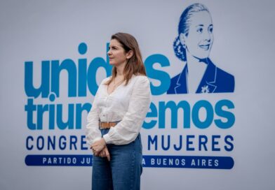 Mariel Fernández y Axel Kicillof encabezaron el 1° Congreso provincial de Mujeres del PJ Bonaerense