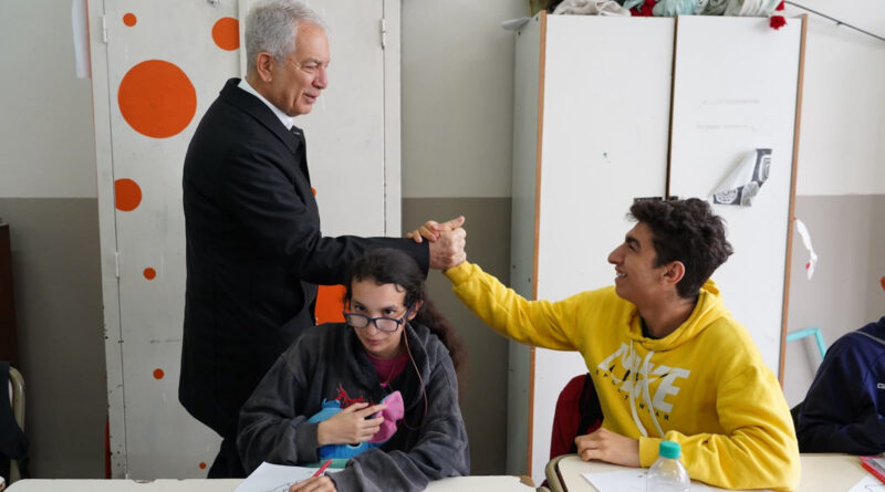 Municipio y Provincia avanzan con obras para mejorar las instalaciones de una escuela de educación especial de San Carlos