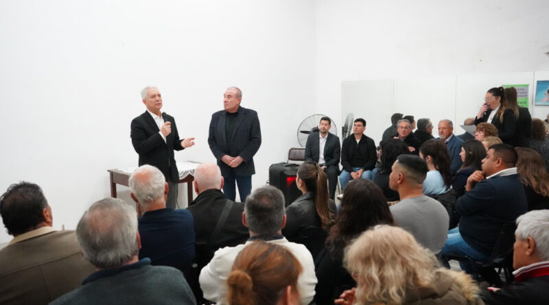 Aporte del Municipio para la puesta en valor del edificio de la Federación de Instituciones
