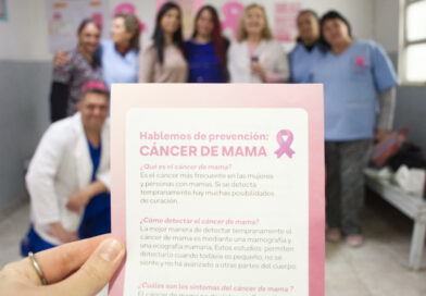 Con eje en la prevención del cáncer de mama, el Municipio realiza nuevas jornadas de salud