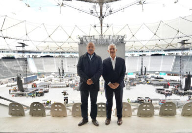 Alak recorrió las obras de remodelación del Estadio Único Diego Armando Maradona
